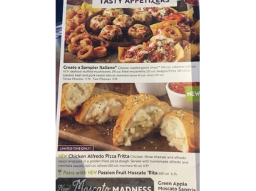Olive Garden Italian Restaurant menu photo