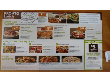 Olive Garden Italian Restaurant menu photo
