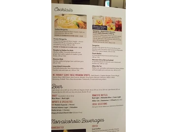 Olive Garden Italian Restaurant menu photo