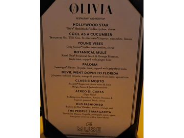 Olivia Restaurant & Roof Top menu photo