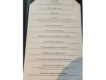 Ophelia's on the Bay menu photo
