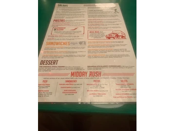 Oregano's menu photo