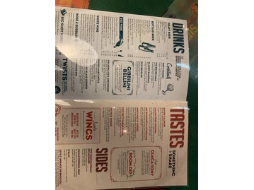 Oregano's menu photo