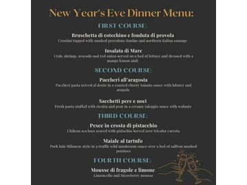 Orofino menu photo