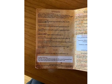 Oscar's Pub & Grill menu photo