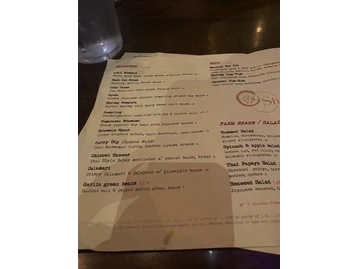 Osha Thai Sushi Galleria menu photo