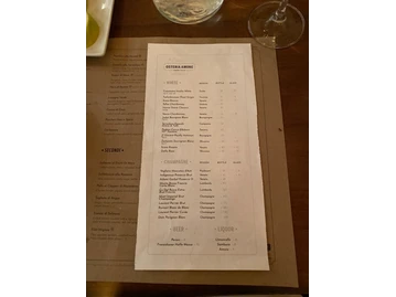Osteria Amore menu photo