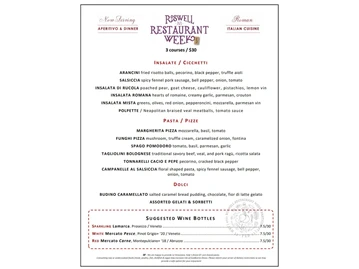 Osteria Mattone menu photo
