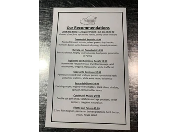 Ottimo menu photo