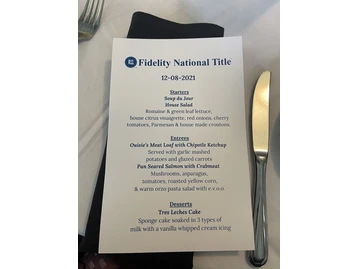 Ouisie's Table menu photo