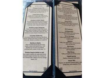 Ovation Bistro & Bar, Davenport menu photo