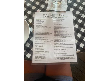 Palmettos On The Bayou menu photo