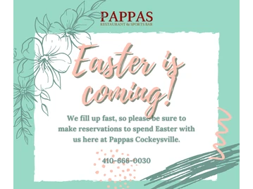 Pappas Restaurant and Sports Bar menu photo