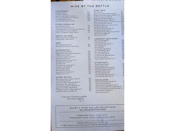 Paragary's menu photo