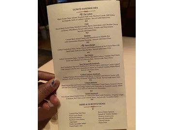 Paseo Grill menu photo