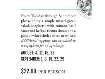Patrono menu photo