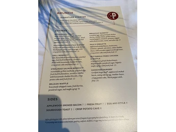 Paul Martin's American Grill menu photo