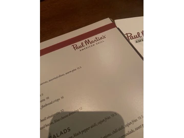 Paul Martin’s Austin Grill menu photo