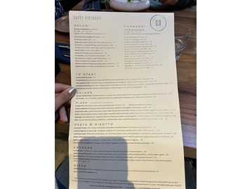Pausa Bar & Cookery menu photo