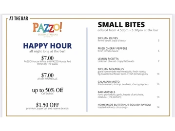 Pazzo! Cucina Italiana menu photo