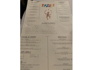 Pazzo! Cucina Italiana menu photo