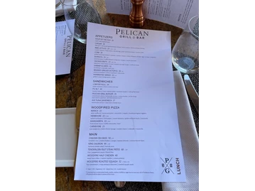 Pelican Grill menu photo