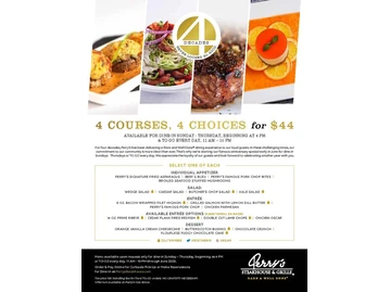 Perry's Steakhouse & Grille - Downtown Austin menu photo