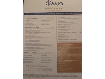 Perry's Steakhouse & Grille menu photo