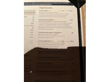 Perry's Steakhouse & Grille menu photo