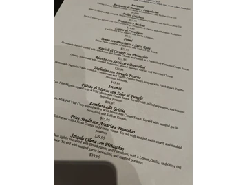 Piccola Trattoria menu photo