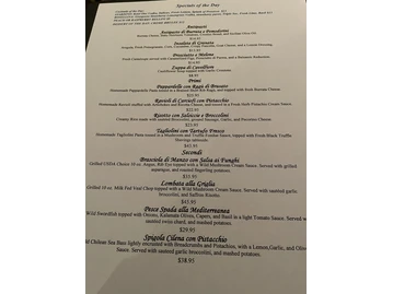 Piccola Trattoria menu photo