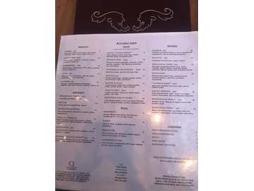 Piccolo Sogno menu photo