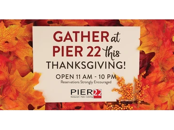 PIER 22 menu photo