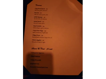Piero's Italian Cuisine menu photo