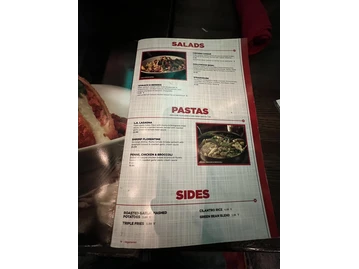 Planet Hollywood at Disney Springs™ menu photo