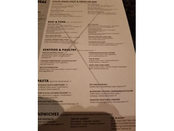 Polaris Grill menu photo