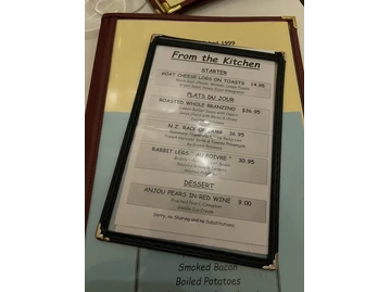Pomme Frite menu photo
