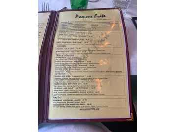 Pomme Frite menu photo
