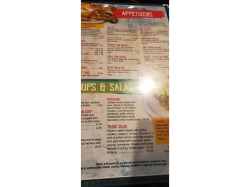 Popo's Fiesta Del Sol menu photo
