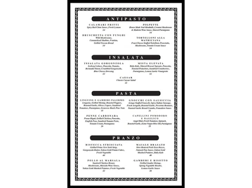 Porcini Restaurant menu photo