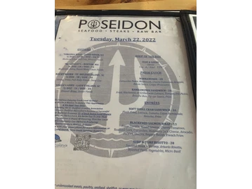 Poseidon Coastal Cuisine menu photo