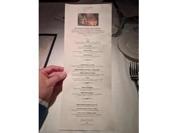 Pricci menu photo