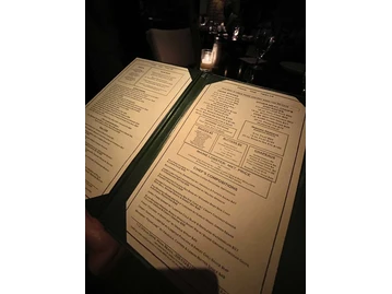 Prime 112 Restaurant menu photo