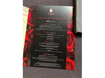 Prime Cincinnati menu photo