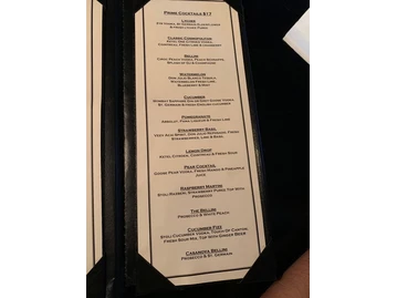 Prime Italian menu photo