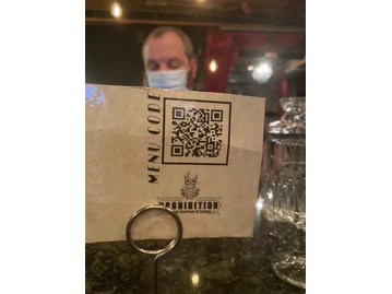 Prohibition menu photo
