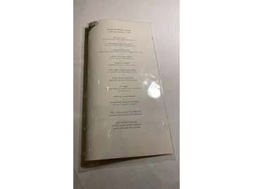 Providence menu photo