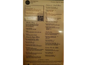 Public Fish & Oyster menu photo