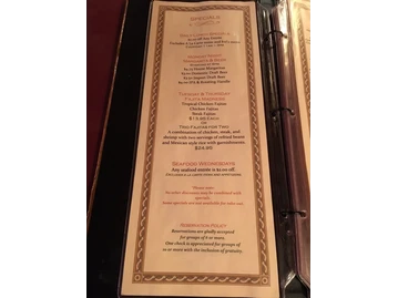 Pueblo Viejo Grill menu photo