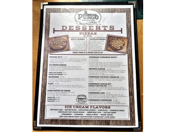 Pungo Pizza & Ice Cream menu photo